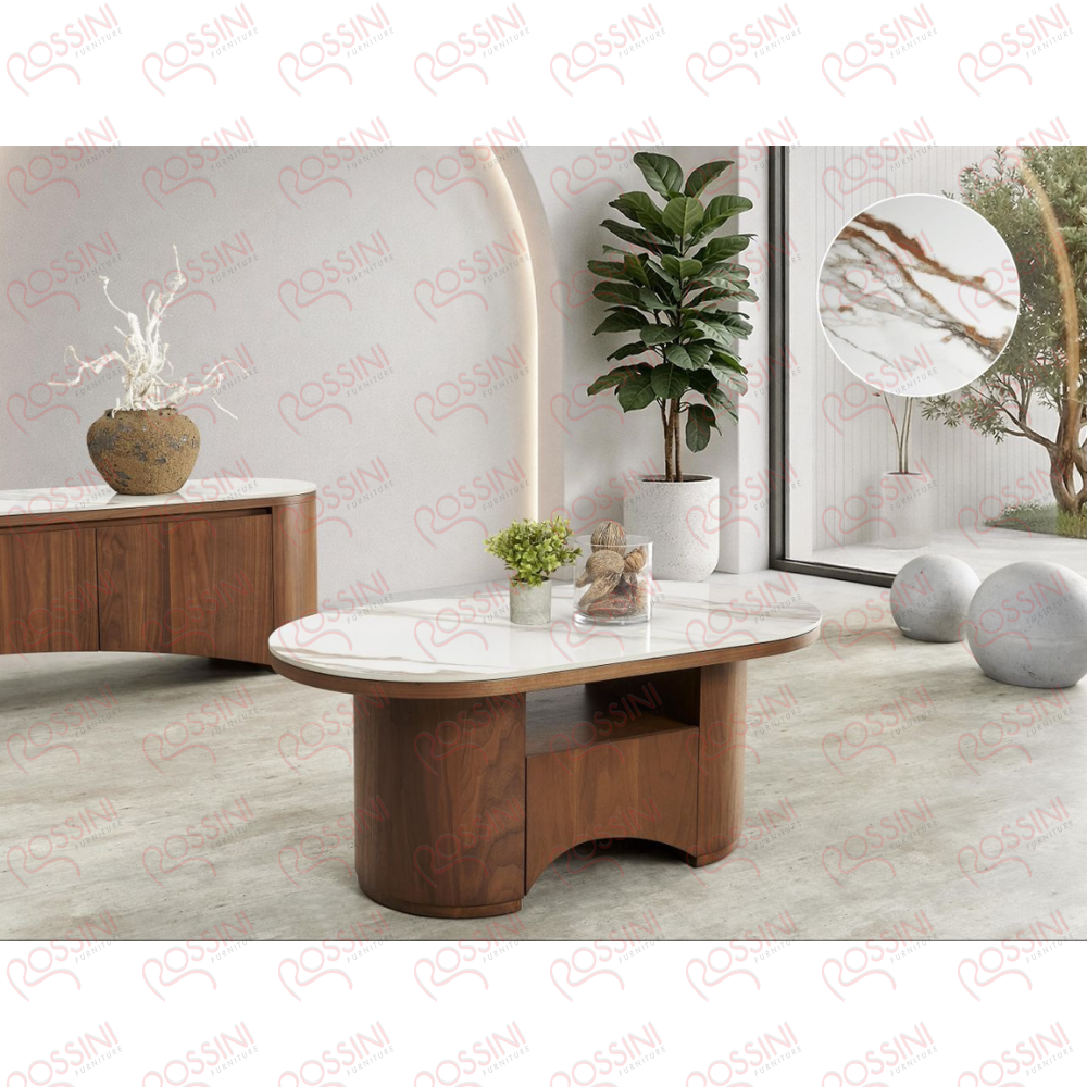 Oval Coffee Table