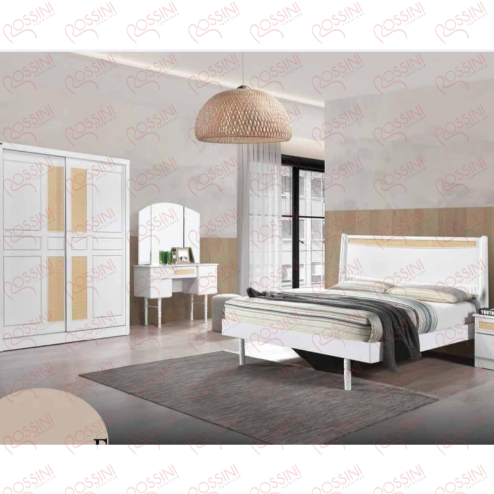 Serene Rattan Bedroom Set