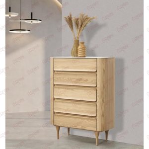Scandinavian Solid Wood Chest of Drawer