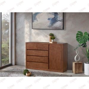 Modern Japandi Solid Wood Chest Of Drawers