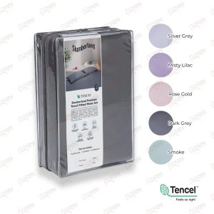 Slumberland Premium Tencel Fitted Bedsheet Set