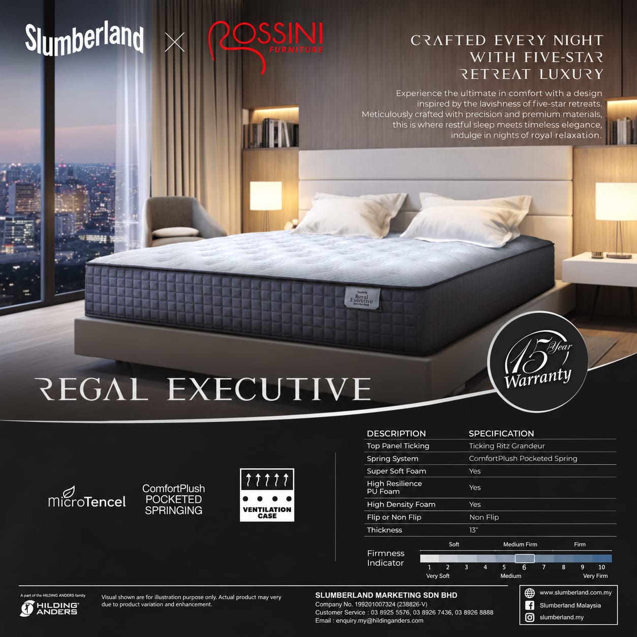 Slumberland Regal Executive