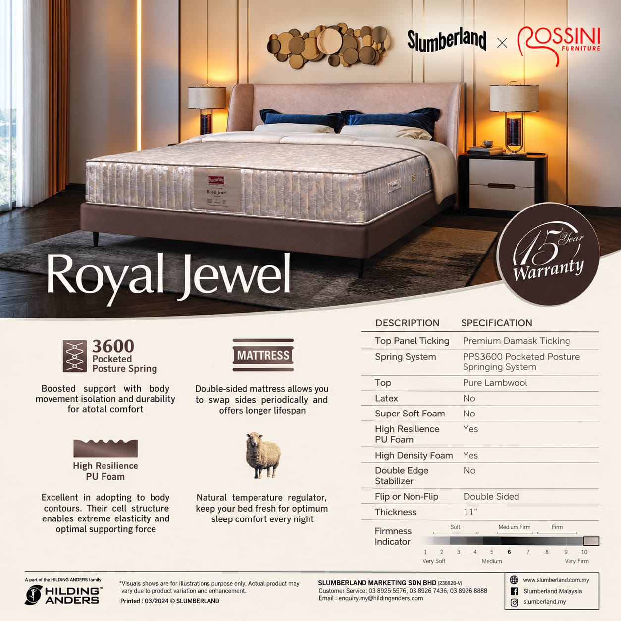 Slumberland Royal Jewel