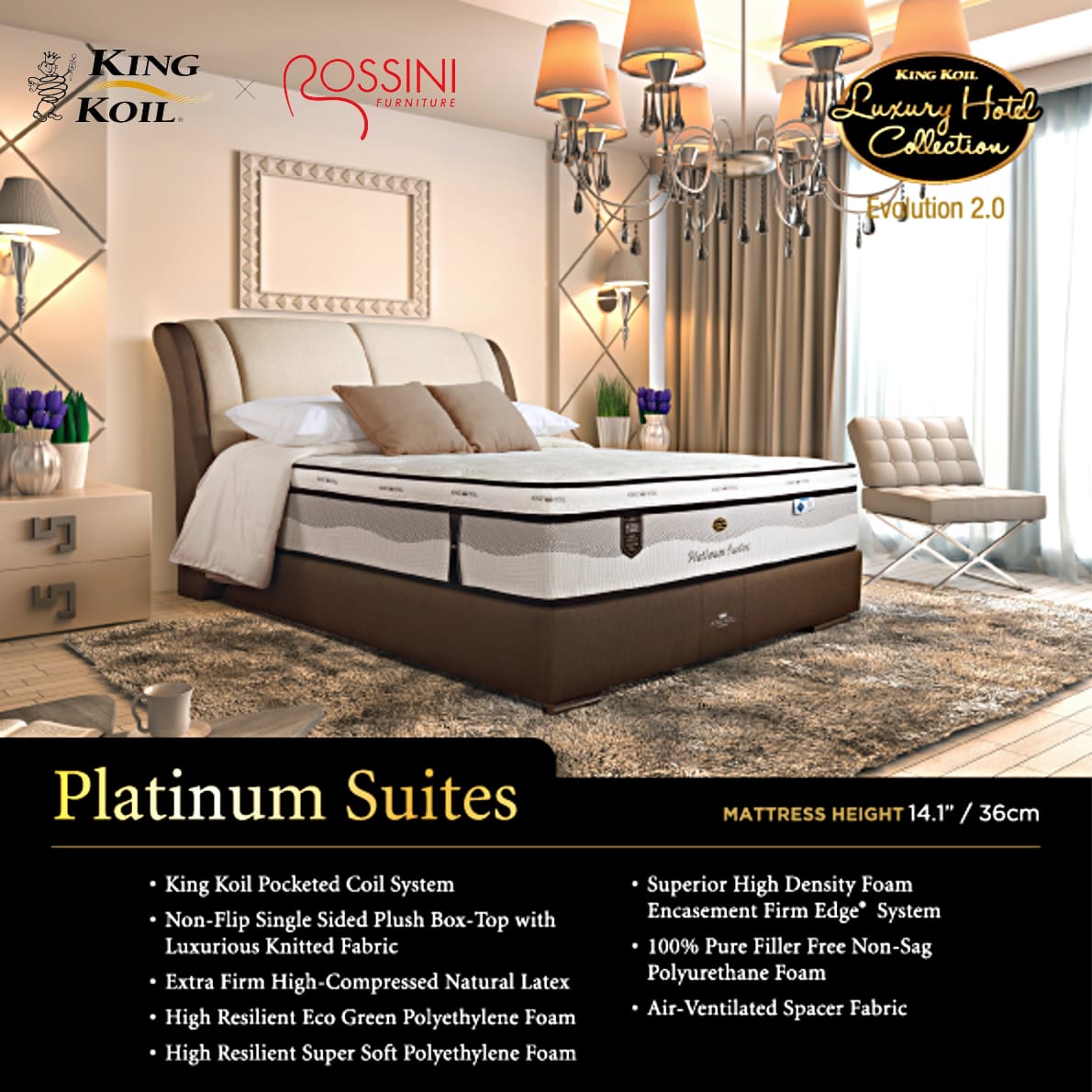 KingKoil Platinum Suites Mattress