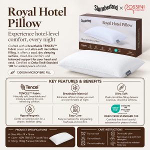 Slumberland Royal Hotel Pillow