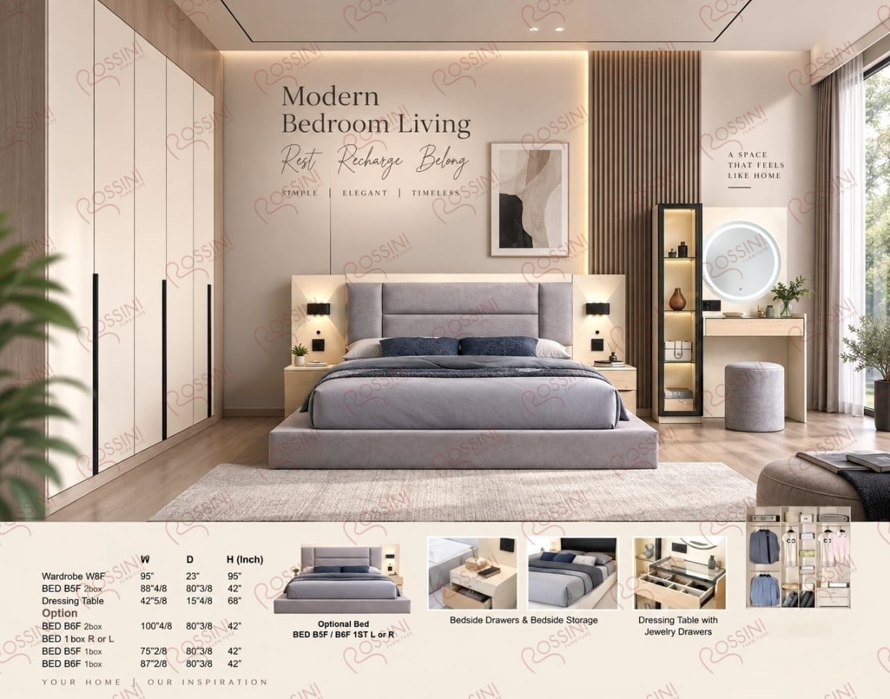 Japandi Bedroom Collection